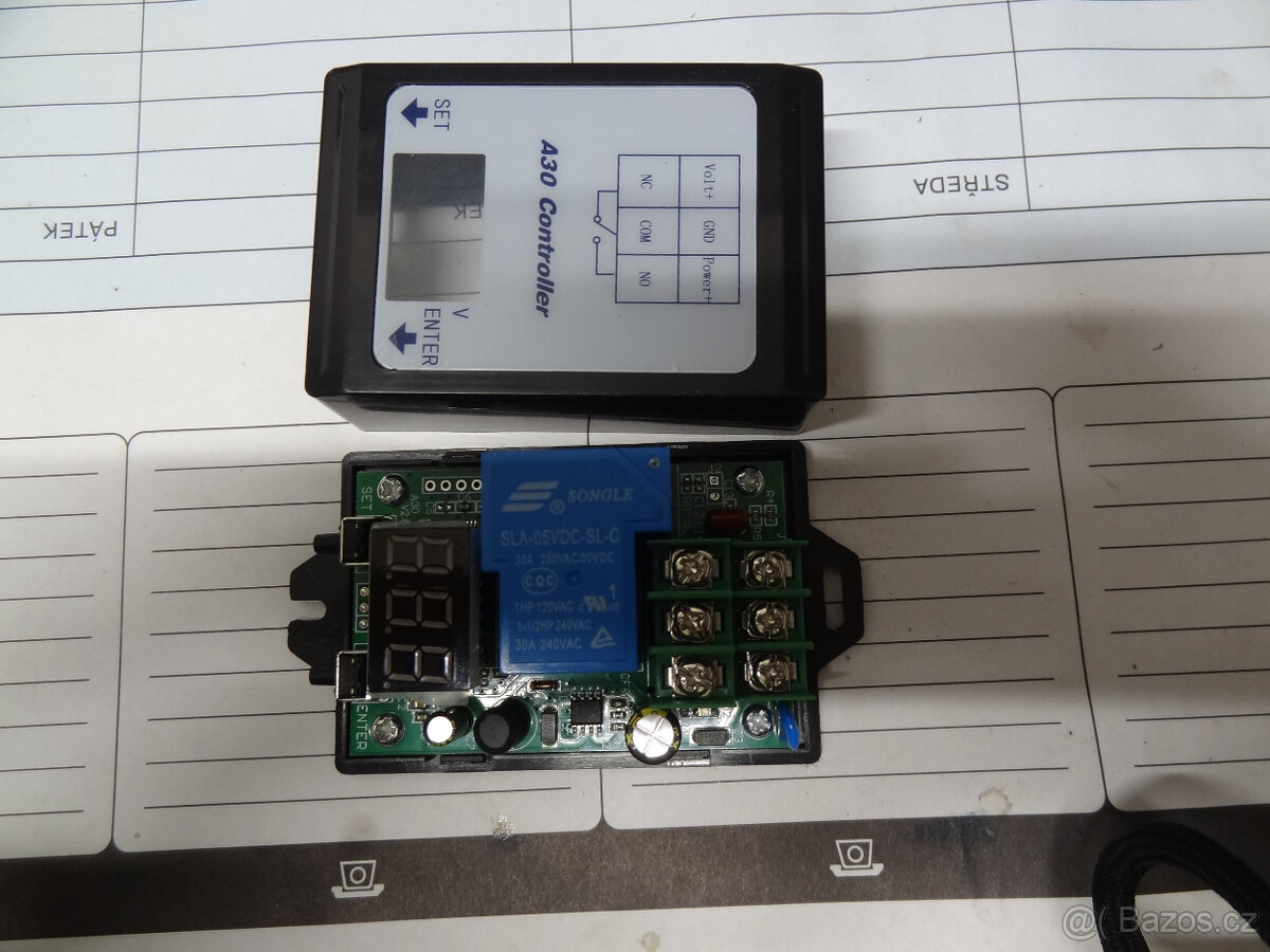A30-u3 nastavitelne Programovatelné Digitální napěťové relé - 3