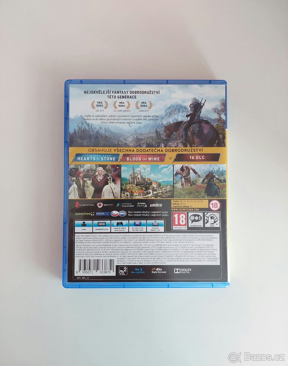 Zaklínač 3: Edice Hra Roku PS4/PS5 - 3