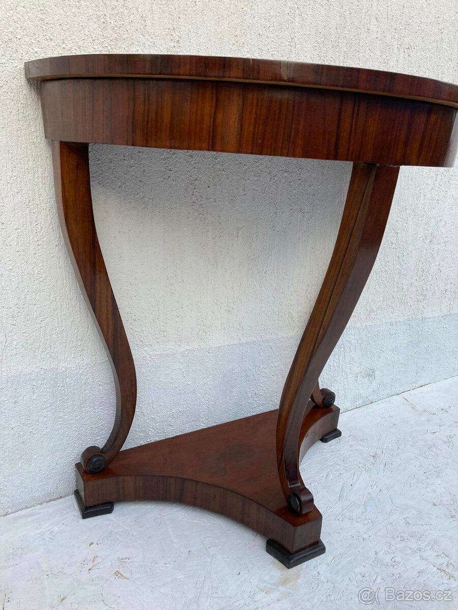 Biedermeier konzolový stolík - 02 - 3