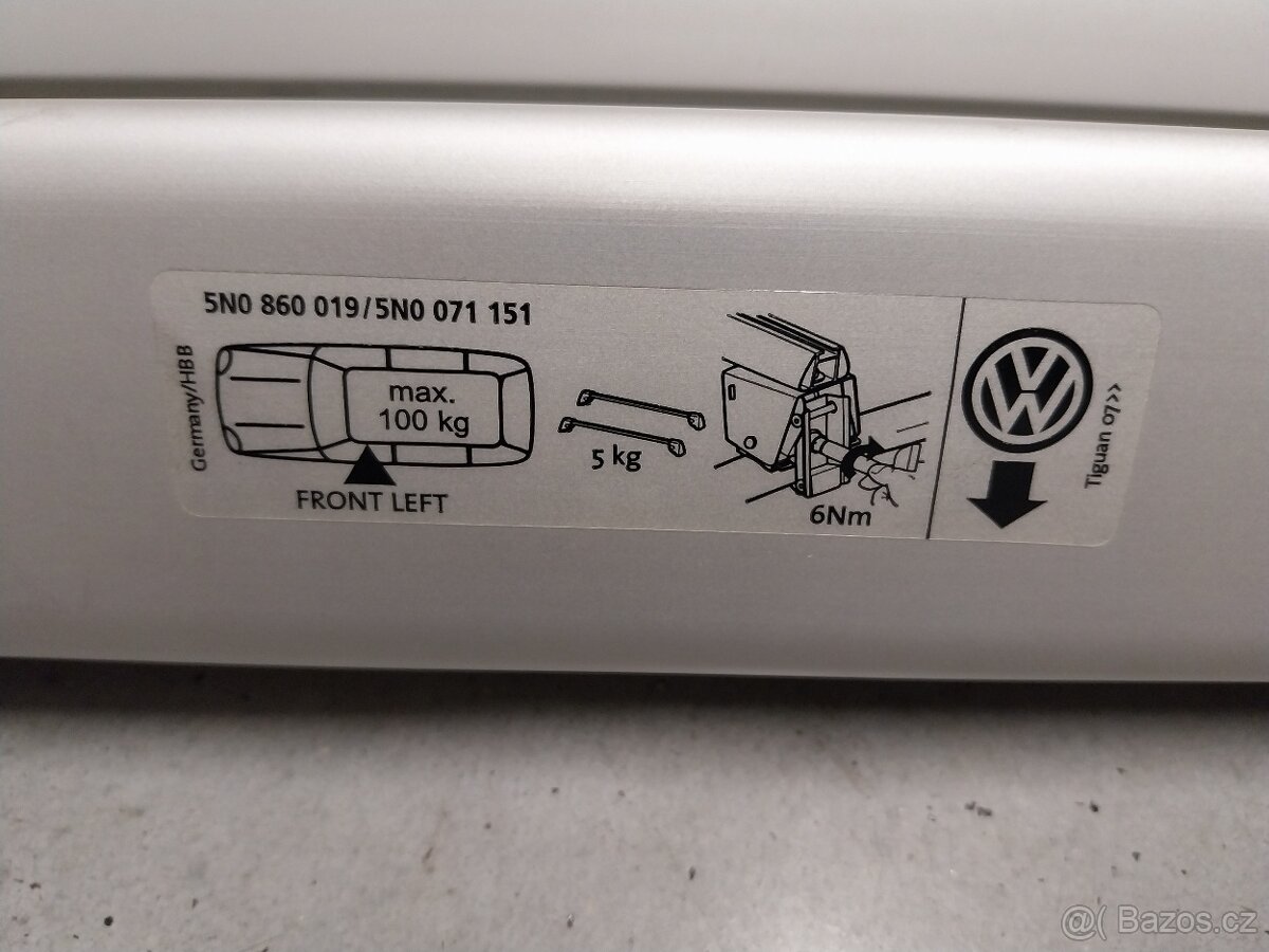 Střešní nosič Volkswagen Tiguan - 5N0071151 - 3