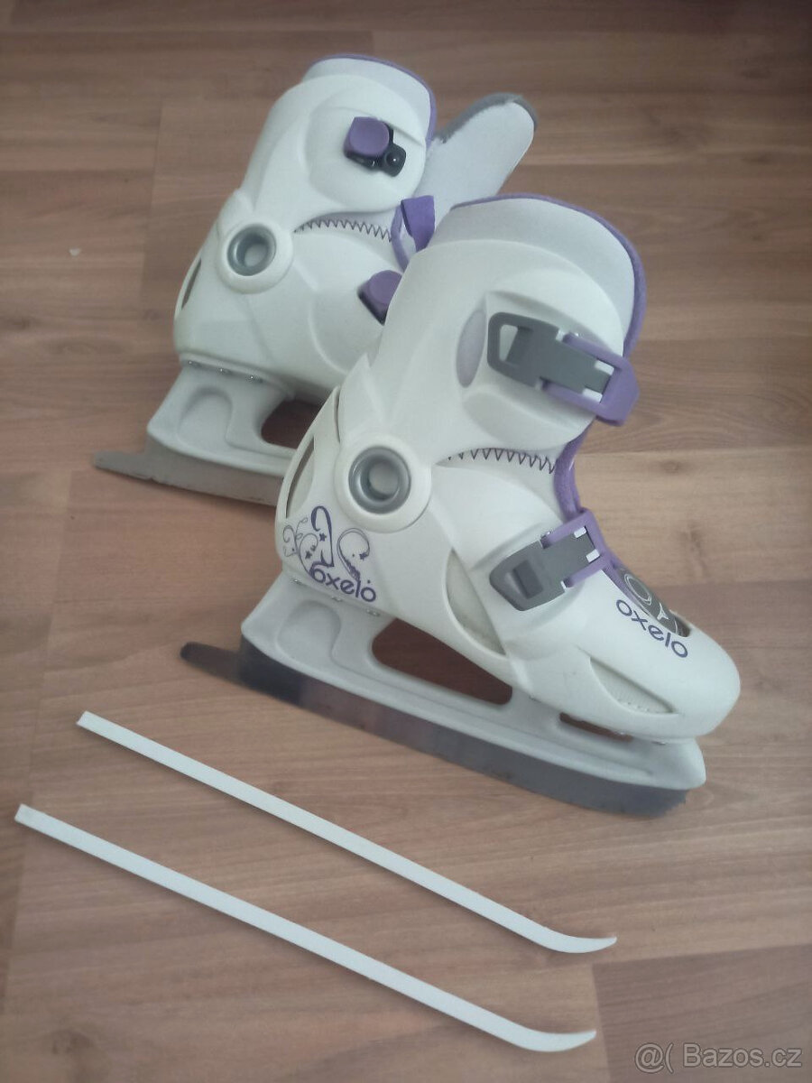 DĚTSKÉ LEDNÍ BRUSLE Oxelo 32-34 - 3
