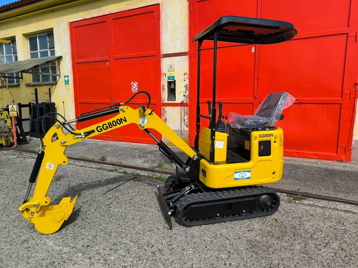 Pásové rýpadlo Günter Grossmann GG800N - 3