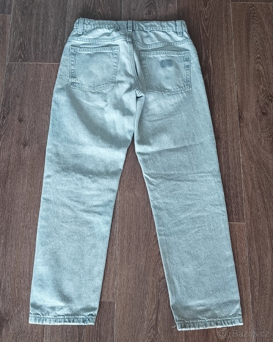 Krásné frajerské džíny Zara Loose fit vel. 152 - 3