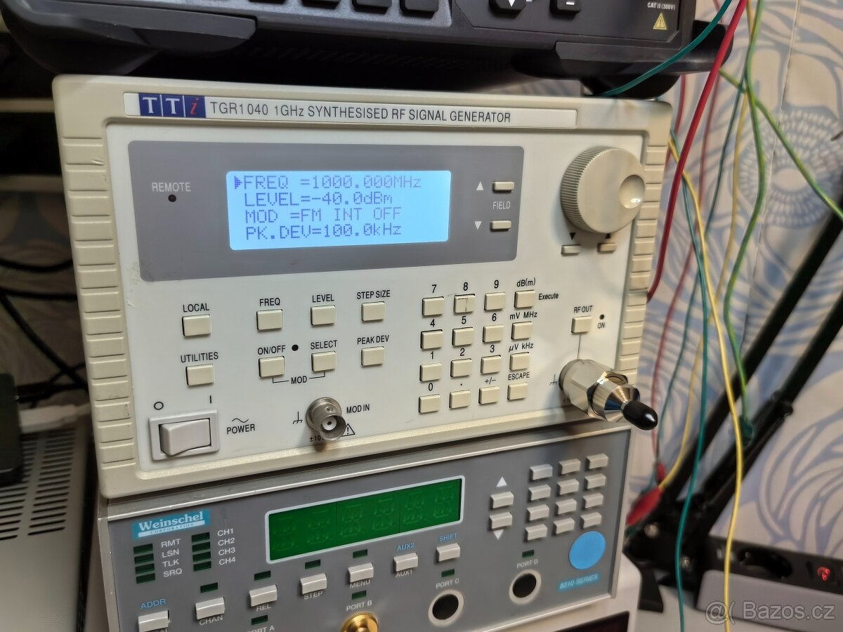 TTi TGR 1040 signální generátor 10 MHz – 1.000 MHz - 3
