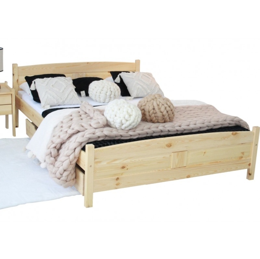 Ložnice 180x200 z masivu borovice NOVÁ - 3