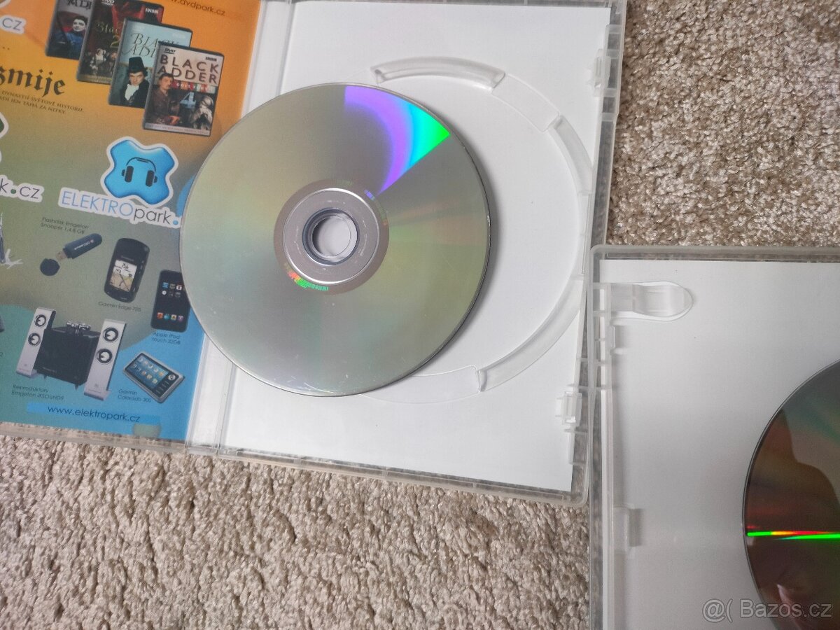 DVD černá zmije 1 a 2,black adder , original v českém jazyce - 3