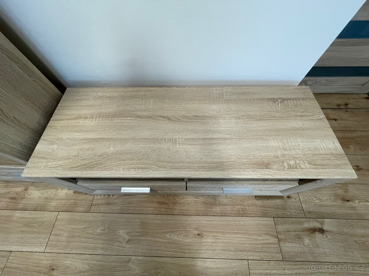 Skříňka na TV dub Sonoma - 3