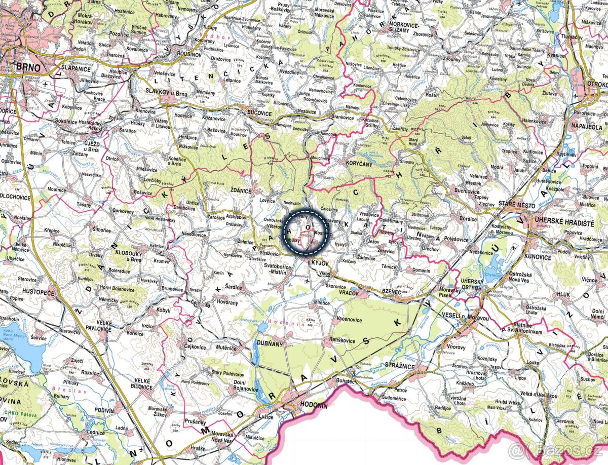 Zemědělská půda, prodej, Boršov, Kyjov, Hodonín - 3