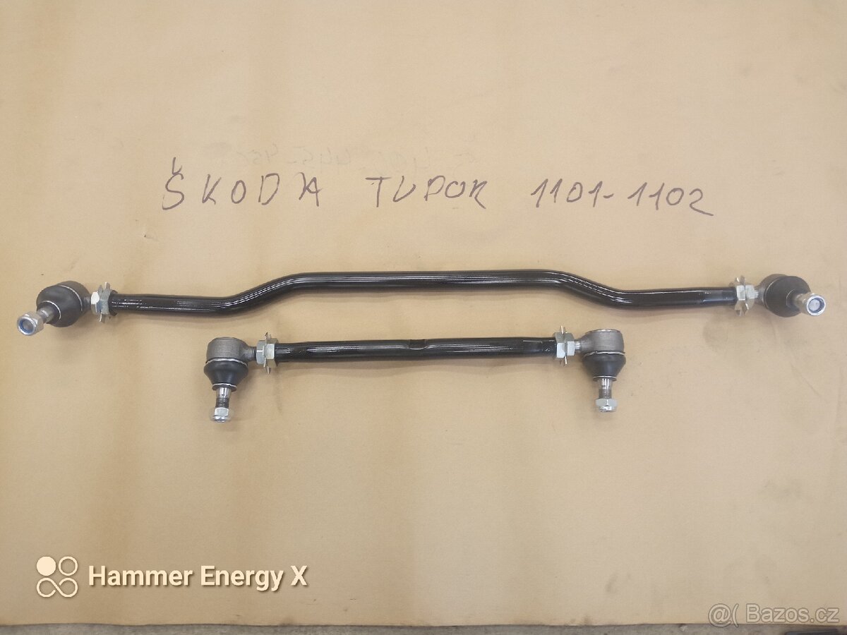 Škoda Tudor 1102 tyče řízení - 3
