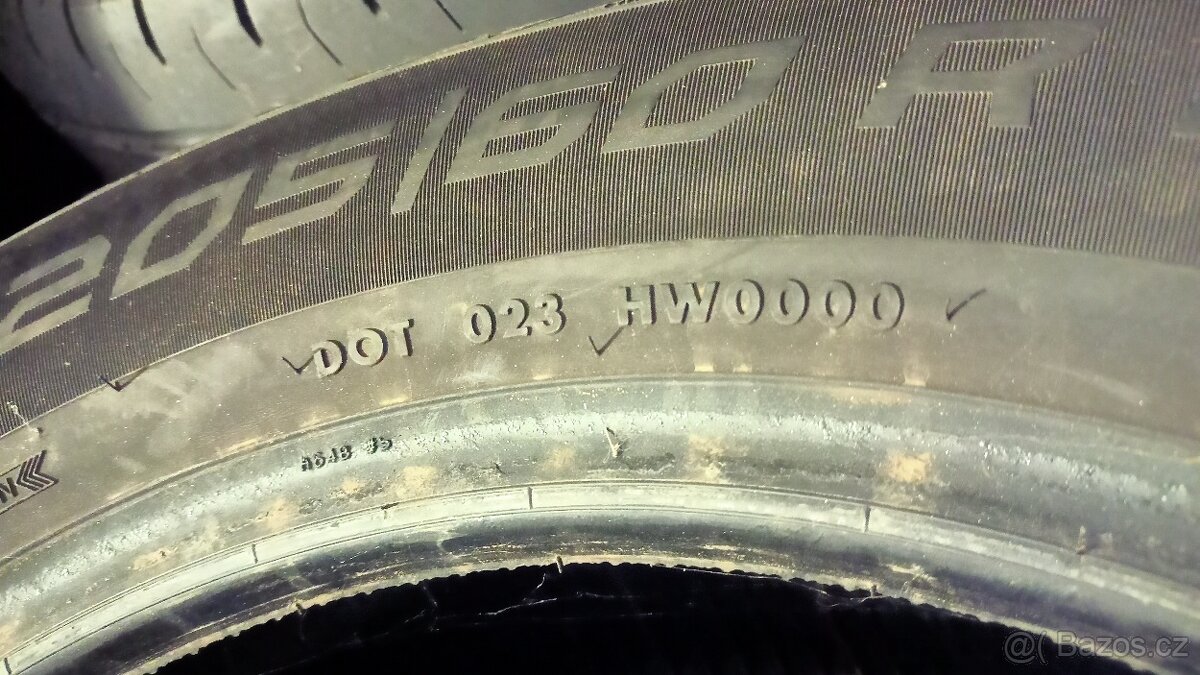 Zimní pneumatiky gumy 205/60/16 - 3