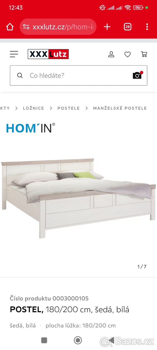 Prodám rám postele 180/200 - 3