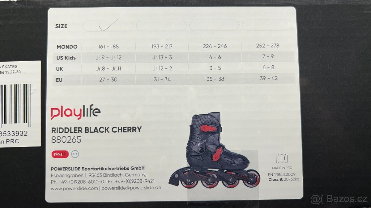 Detske Inline brusle Playlife Riddler 27-30 - 3