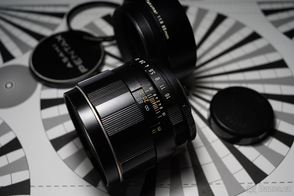 Super Multi-Coated Takumar 85/1.8, m42 závit - 3