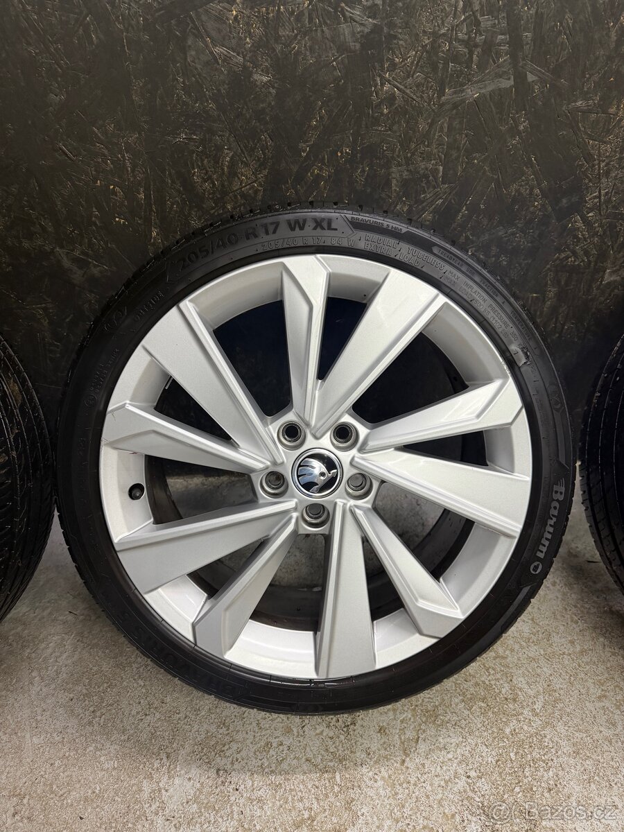 Alu 5x100 škoda R17 - 3