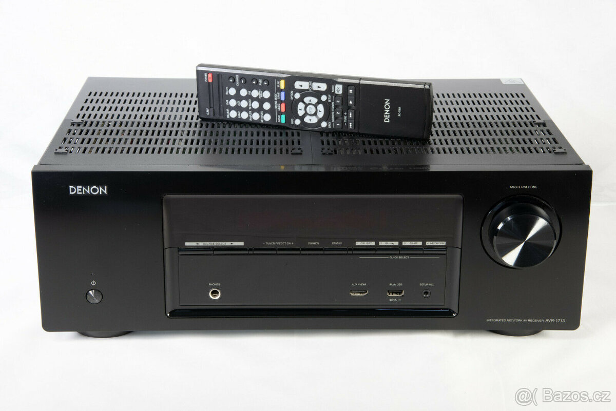 Denon AVR-1713, 5.1 AV Receiver HDMI 3D, Network, DO - sleva - 3