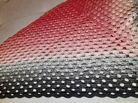 Dámský háčkovaný šátek 2. - originál - 3