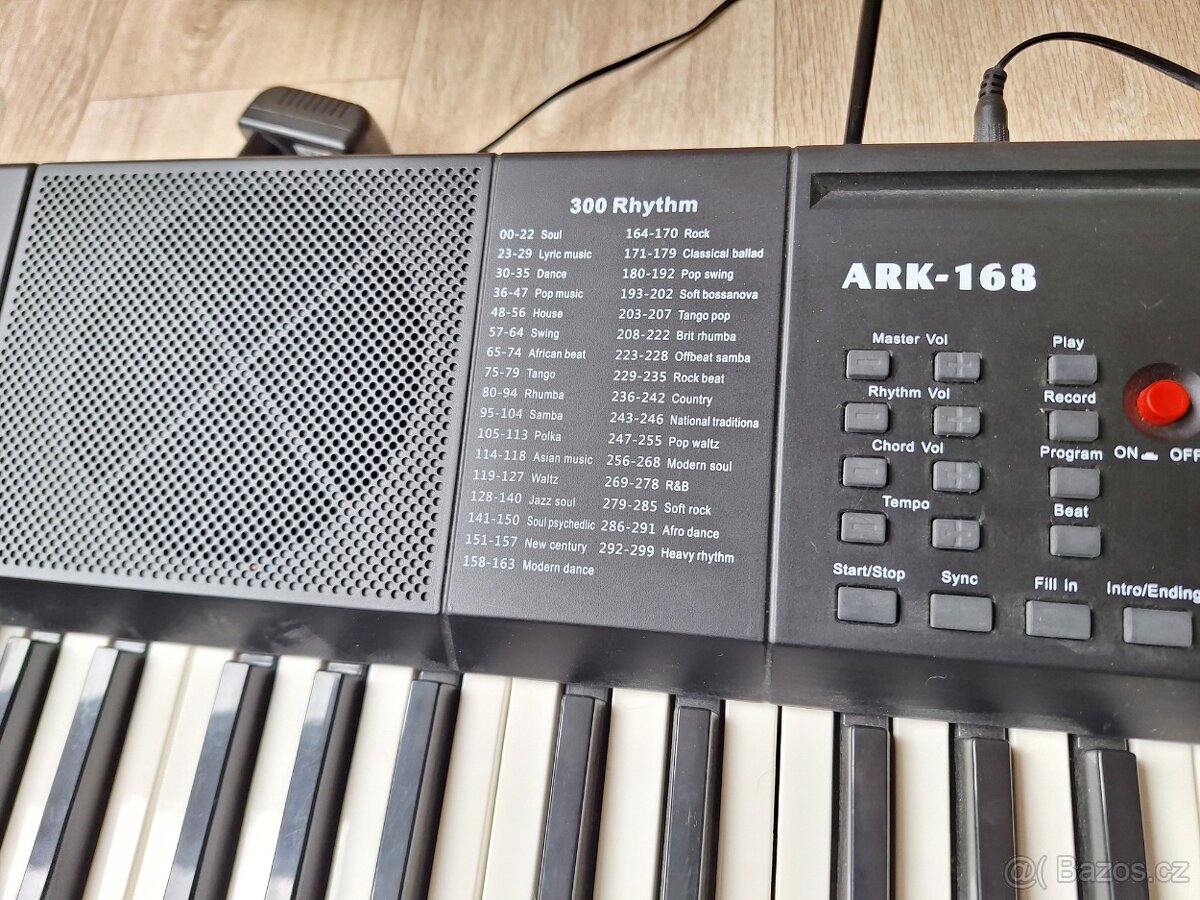 Elektronické klávesy FOX Ark -168 - 3