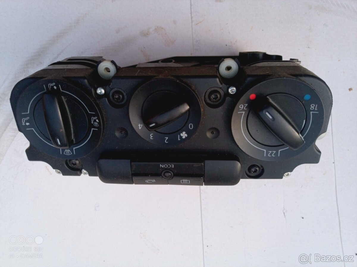 vw touran octavia II caddy passat b6 ovládání topení - 3