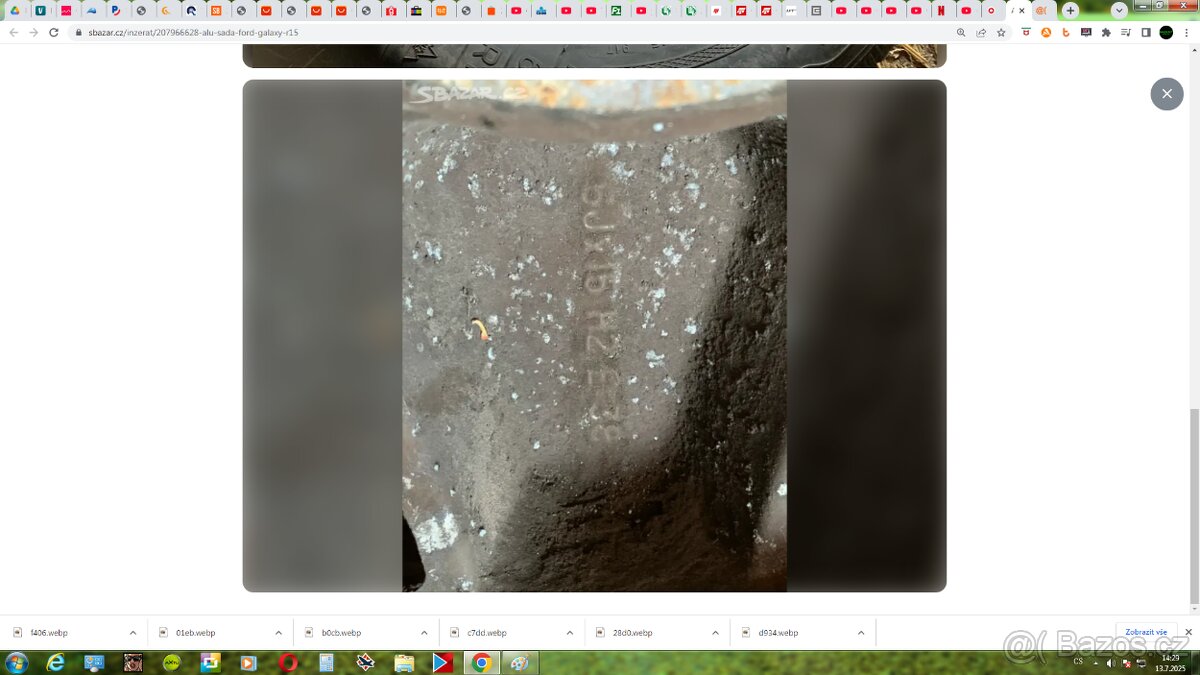 Alu sada Ford Galaxy R15 5x112 - 3