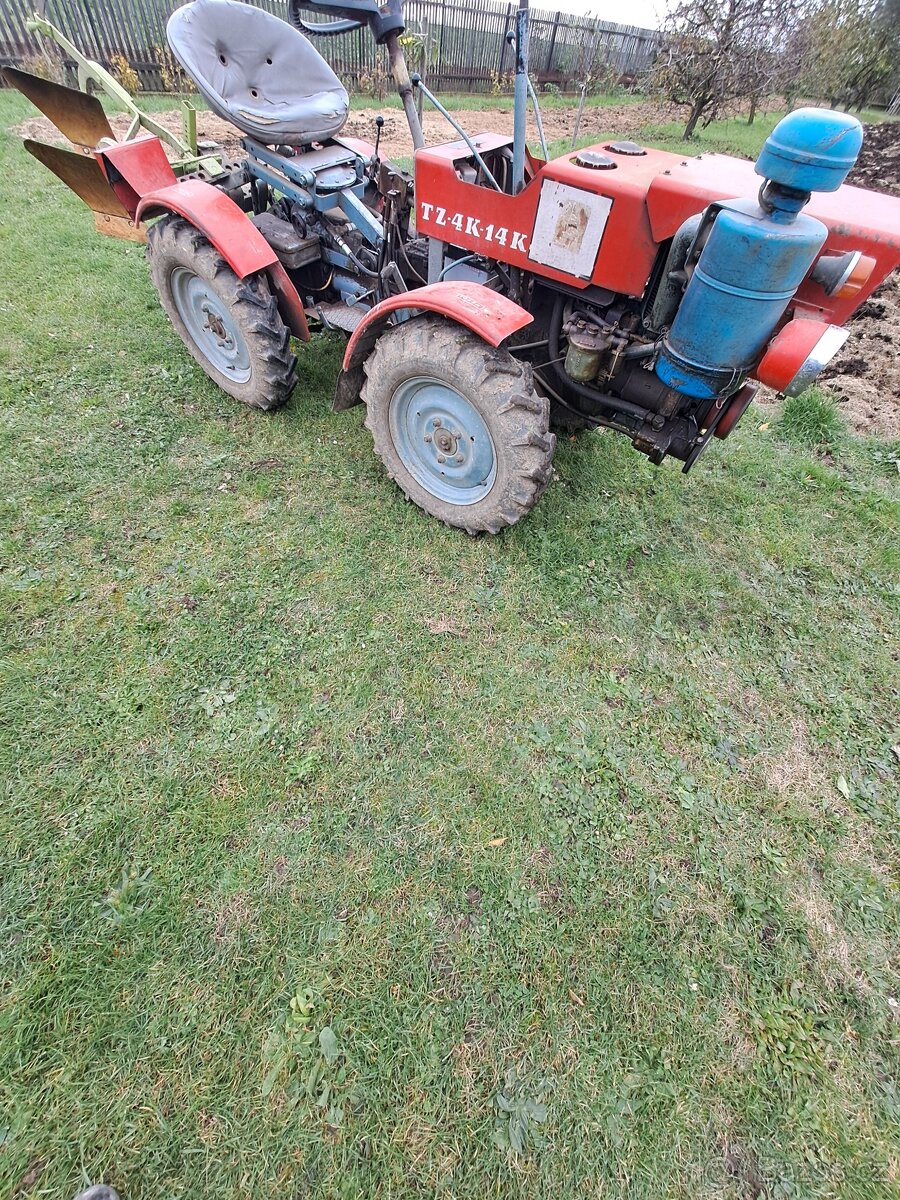 Pluh dvouradličný za malotraktor TZ-4K-14, TK-14 - 3