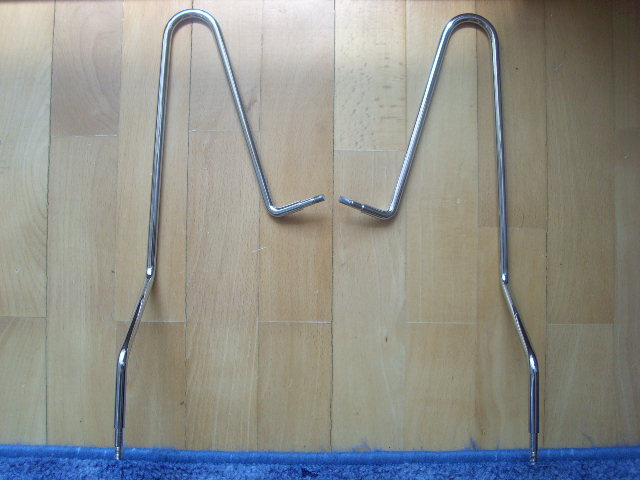 Nové držiaky plexištítu do JAWA250,350-kývačka,panelka,Calif - 3