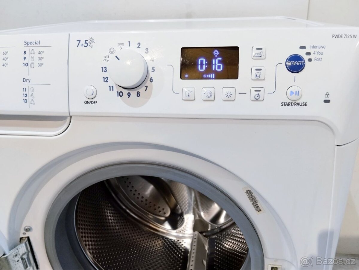 Pračka 7 kg se sušičkou 5 kg Indesit - 3