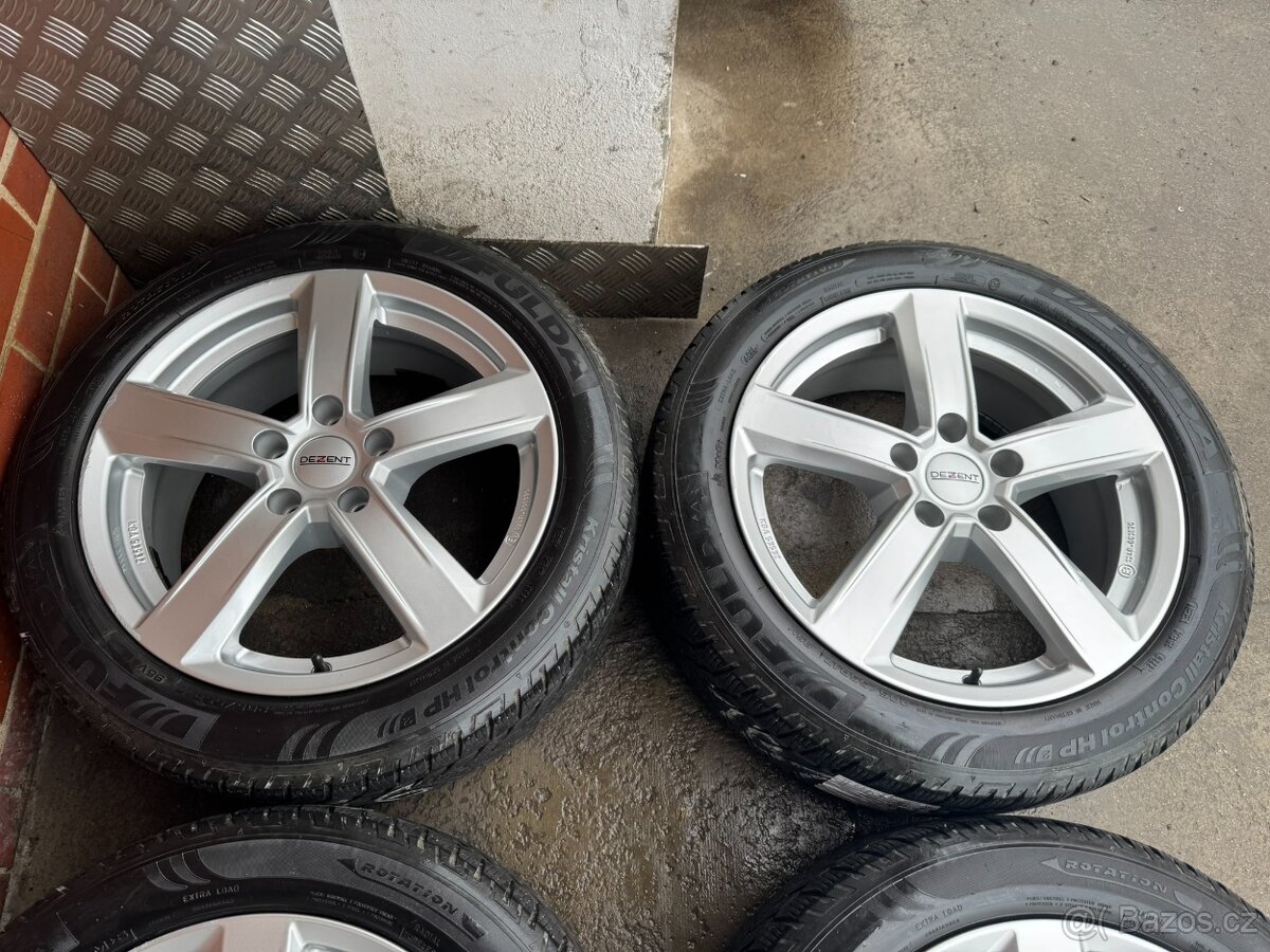 Alu 17" 5x112 , Dezent zimní 55% O4 ,TOP CENA - 3