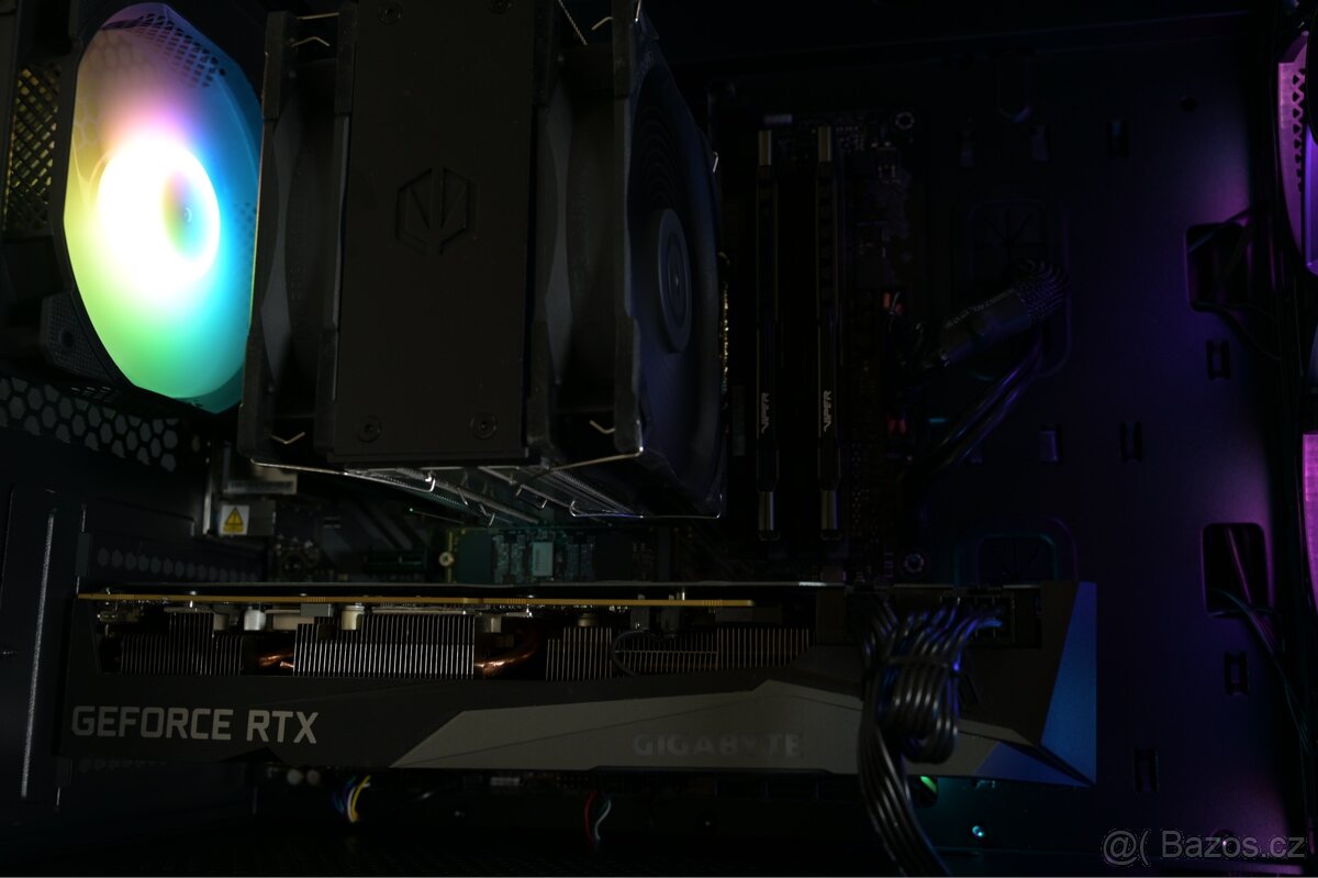 Herní PC - RTX 3070 / Ryzen 5600X / 1TB / 32GB - 3