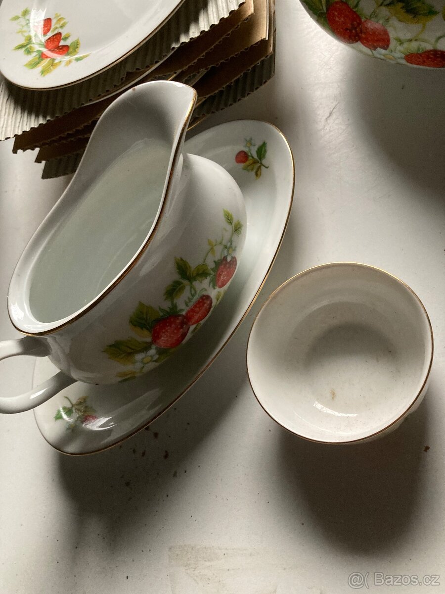 Porcelánový set Thun jahody - 3