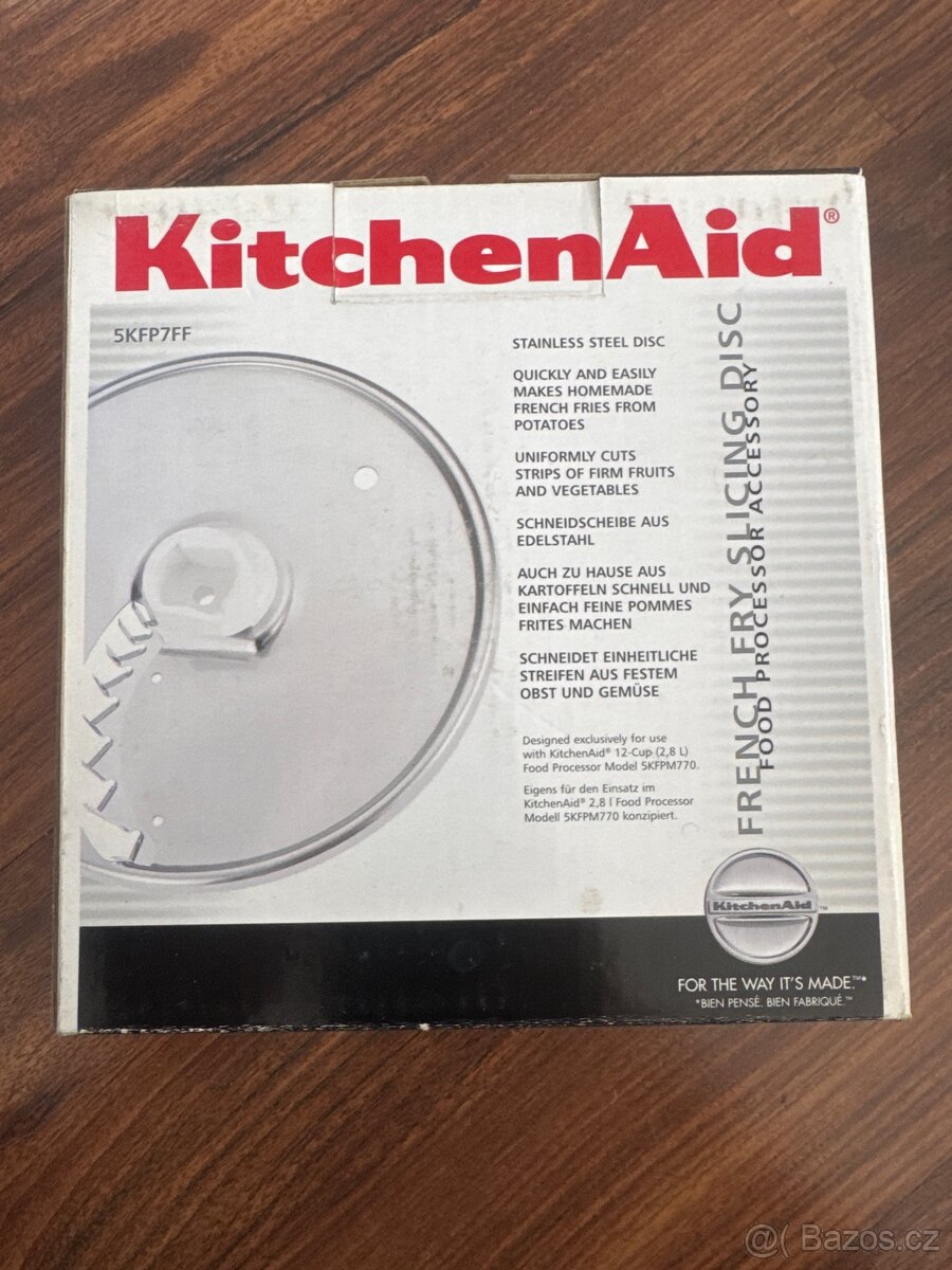 Příslušenství KitchenAid – krájecí a strouhací disky - 3
