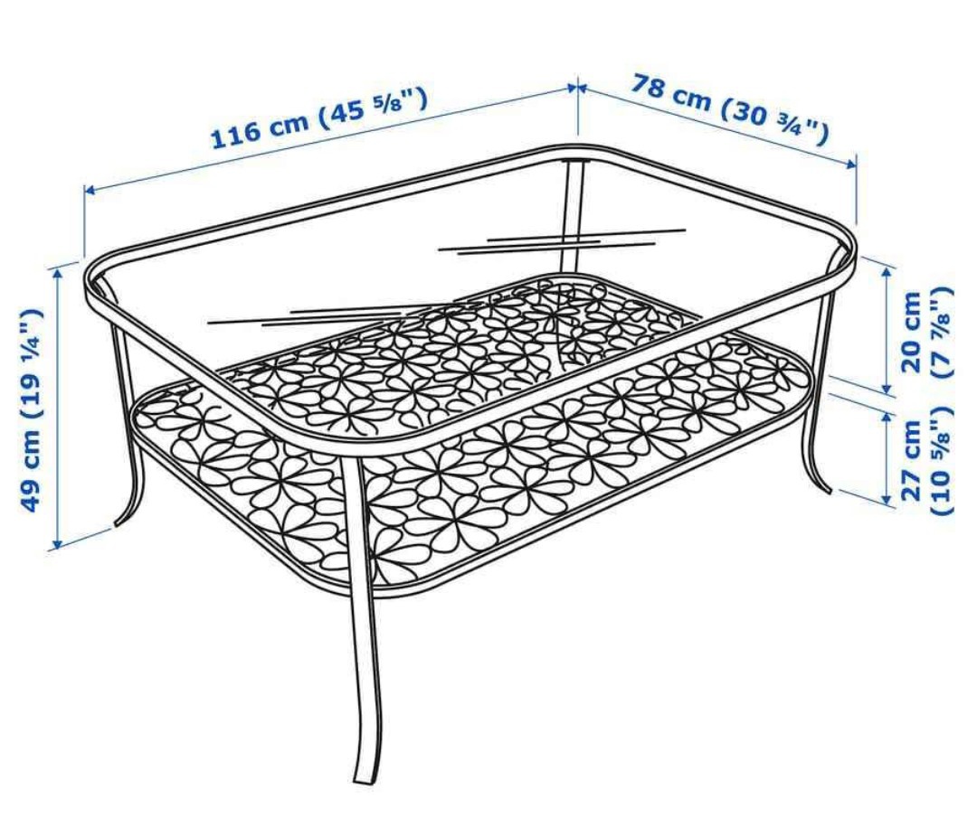 IKEA konferenční stůl KLINGSBU - 3