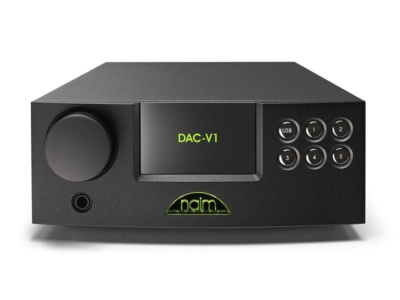 Sestava D/A převod. NAIM DAC V1 a výkon. zes. NAP 100 - 3