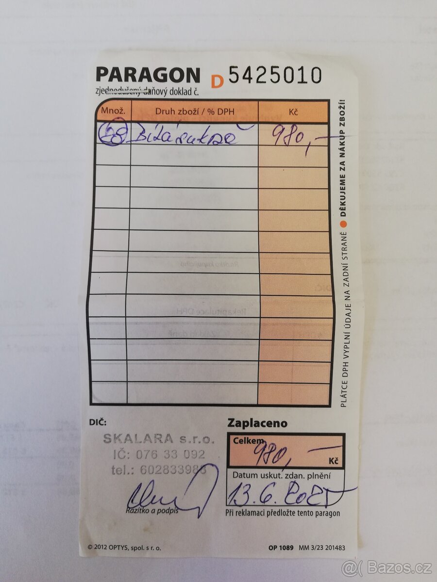 Bílá dlouhá sukně s páskem - 3