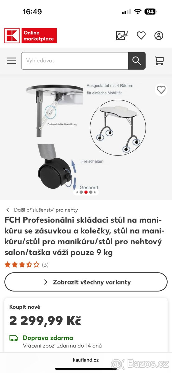 manikúrní stůl - 3