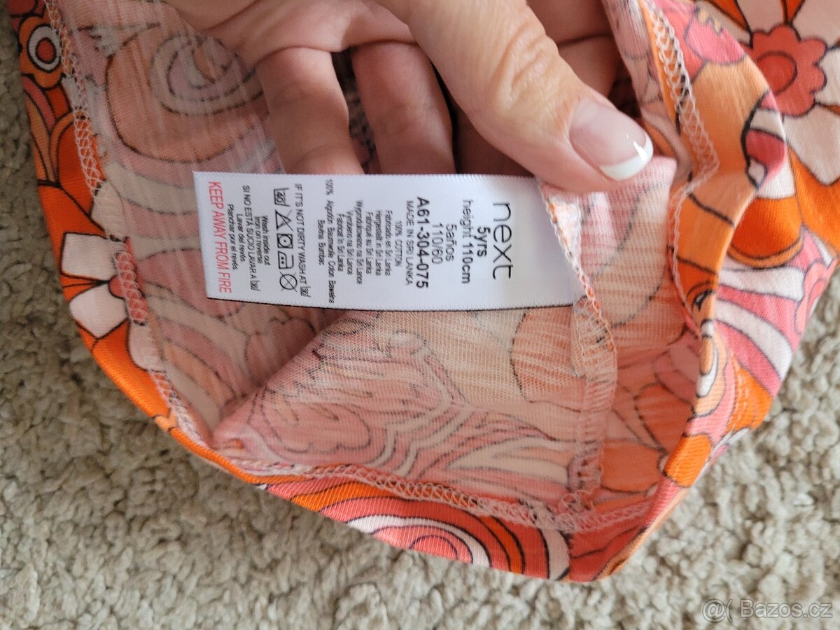 Dívčí letní šaty 110 - 3