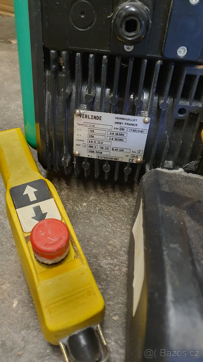 Kladkostroj Verlinde VL2 - 3