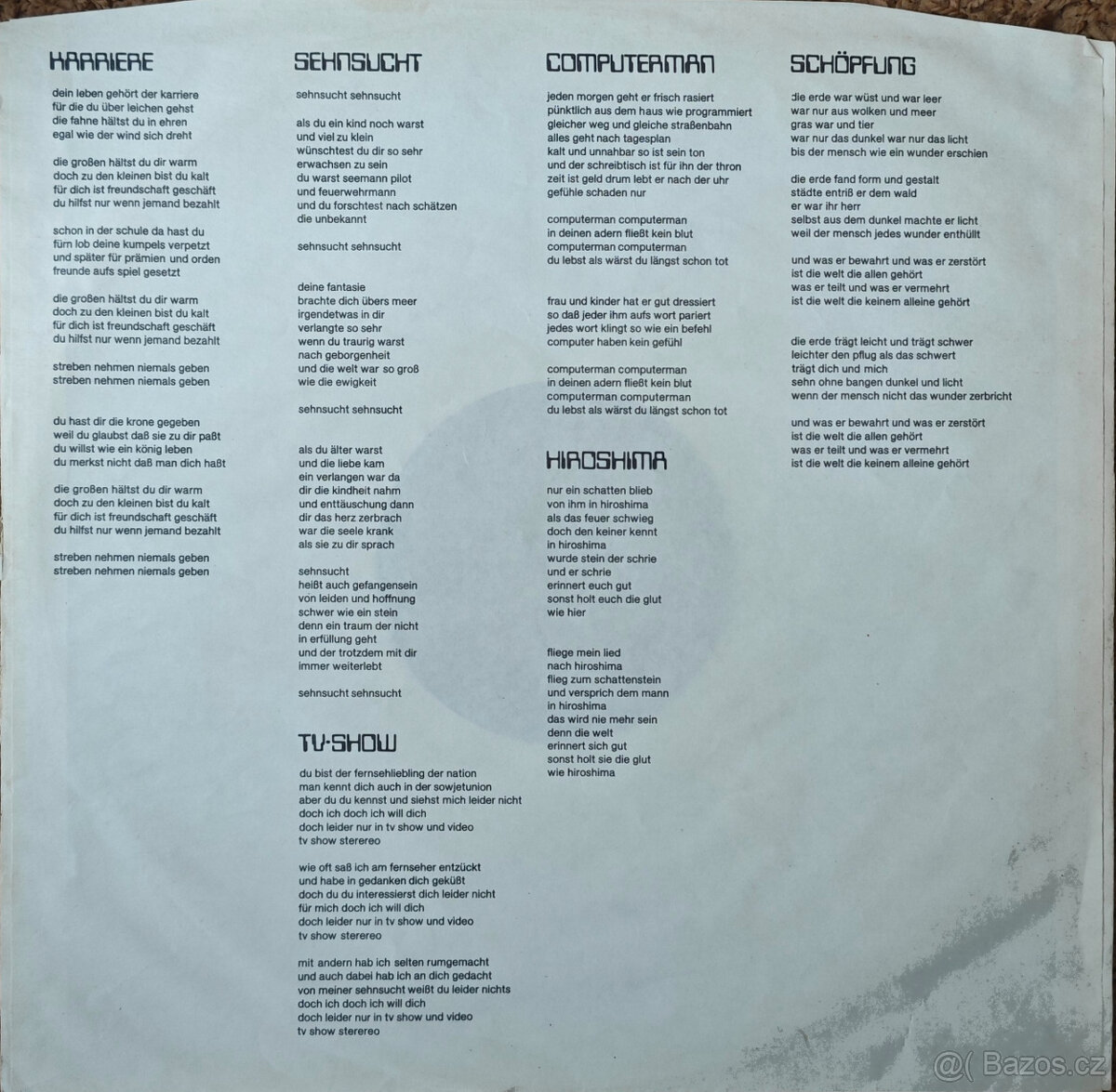 LP Puhdys – Puhdys 11 (Computer-Karriere) - 3