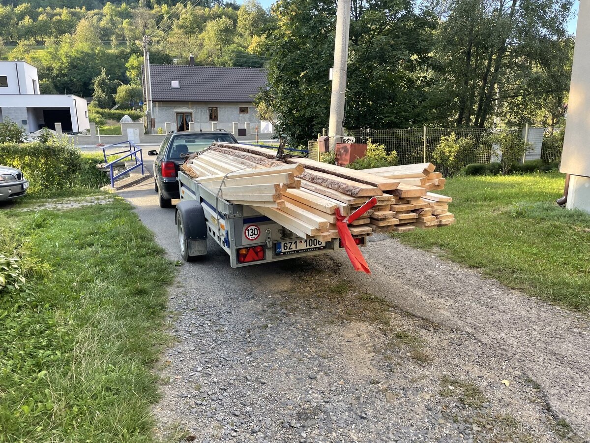 stavební řezivo, desky, trámy, laťe - 3