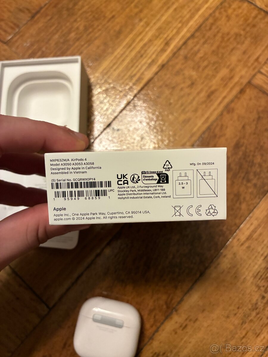 AirPods 4 bez ANC, 101% originál - 3