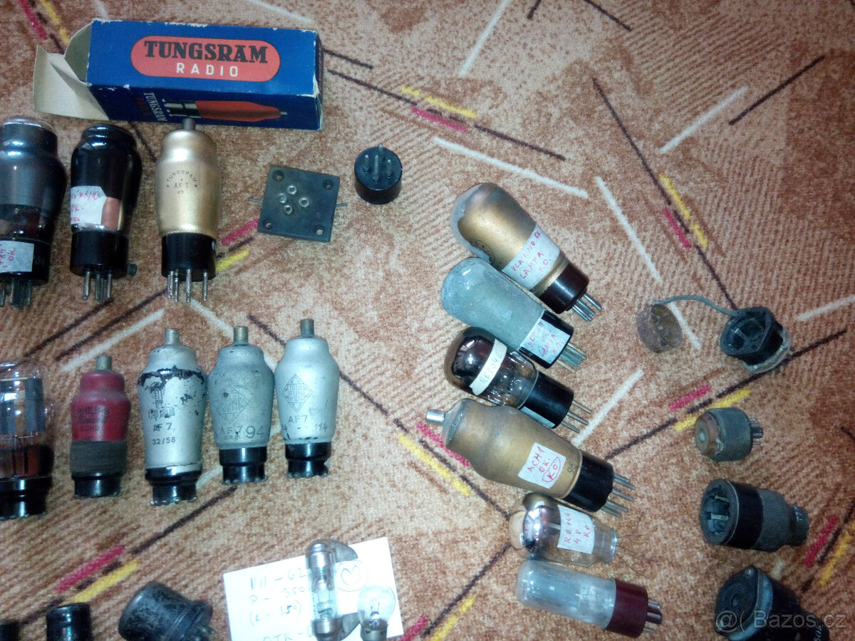 Elektronky různé z půdy - PLATÍ do SMAZÁNÍ - 3