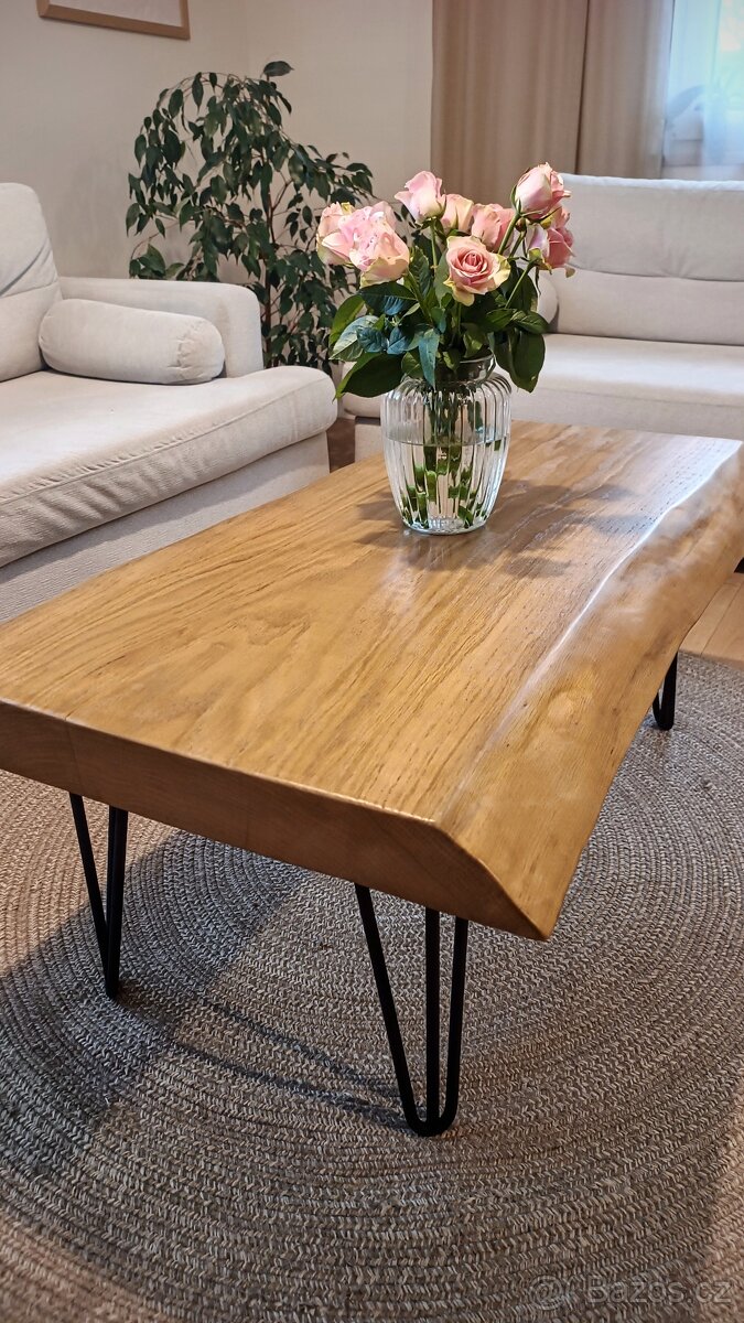 Konferenční stůl masiv DUBOVÝ MONOLIT - 3