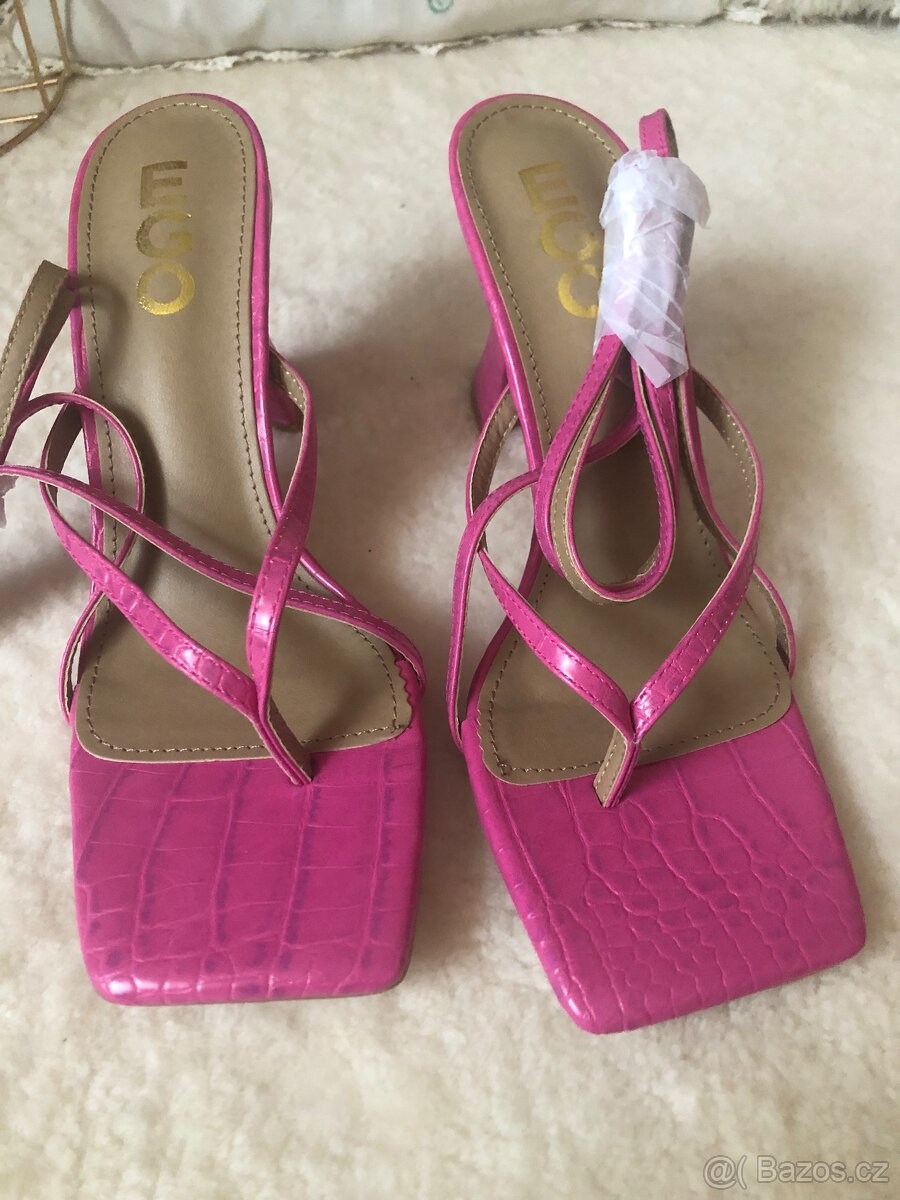 Letní sandalky - EGO Mateo Strappy Low Block - 3