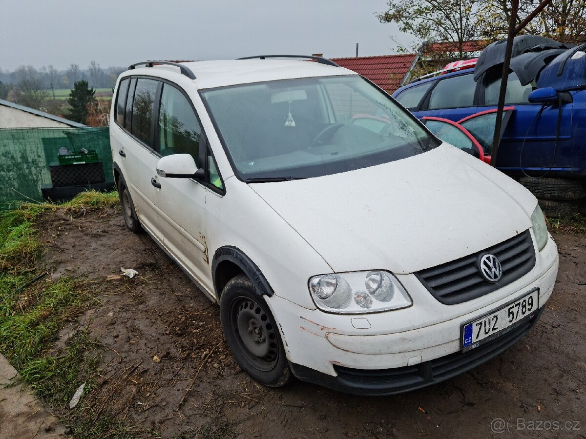 Touran 1.9 tdi BKC 77kw 6kvalt nahradni dily - 3