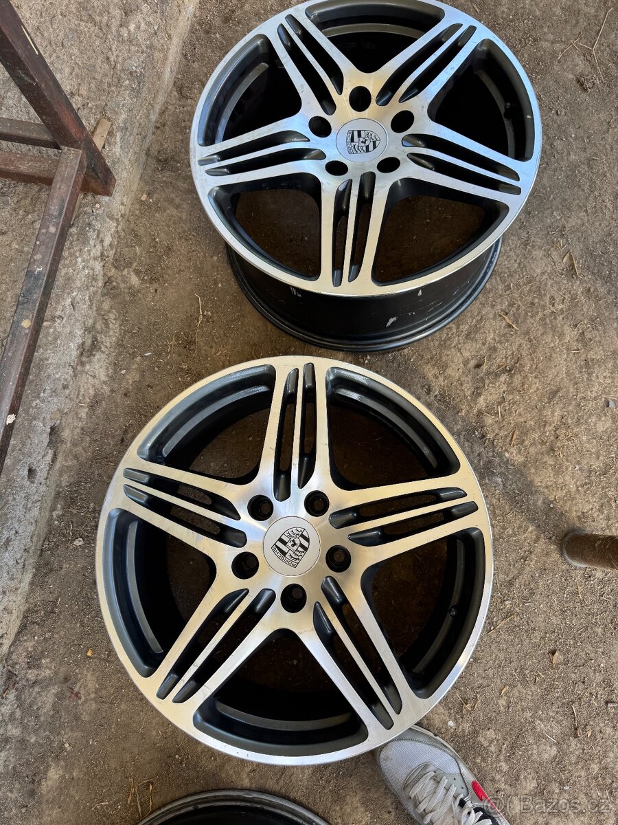 Porsche 911 alu kola r19 5x130 turbo dvourozměr - 3