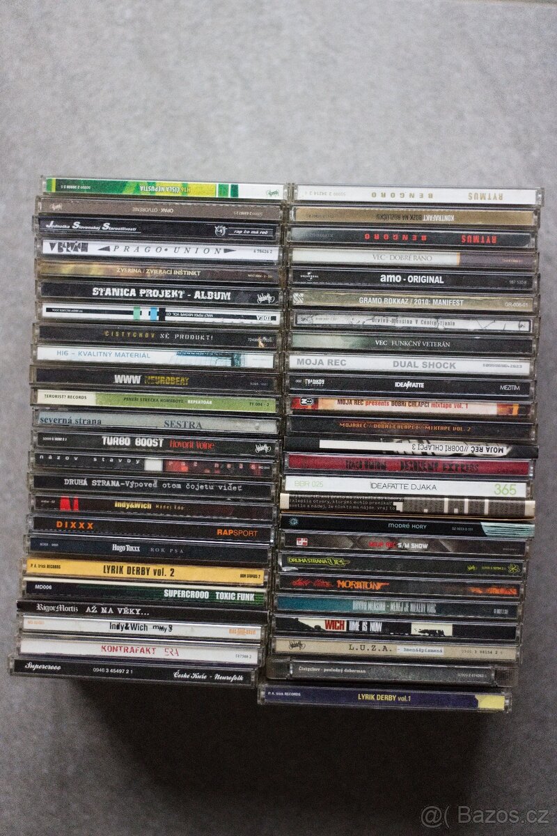 CZ/SK RAP CDs . V Textu - 3