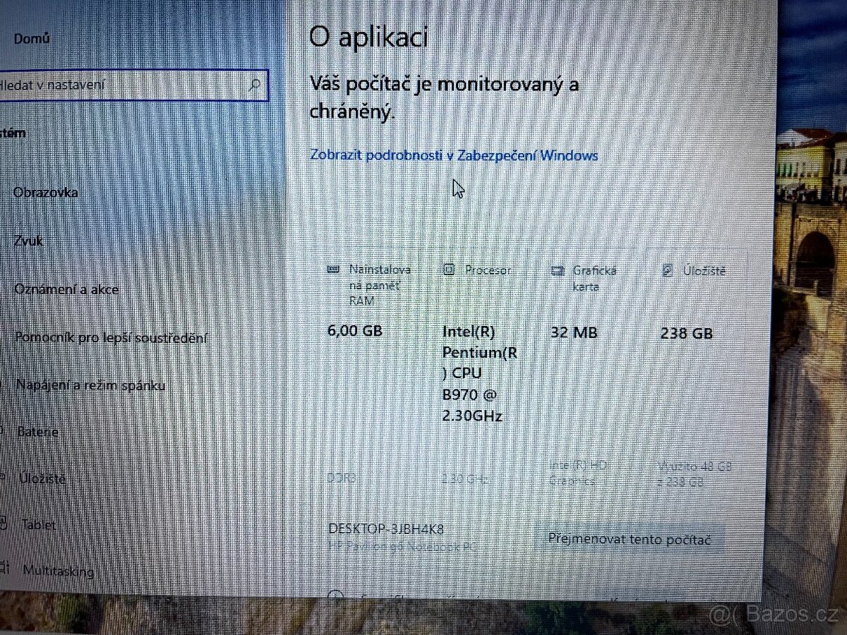 HP Pavilion dv6 krásný stav - 3