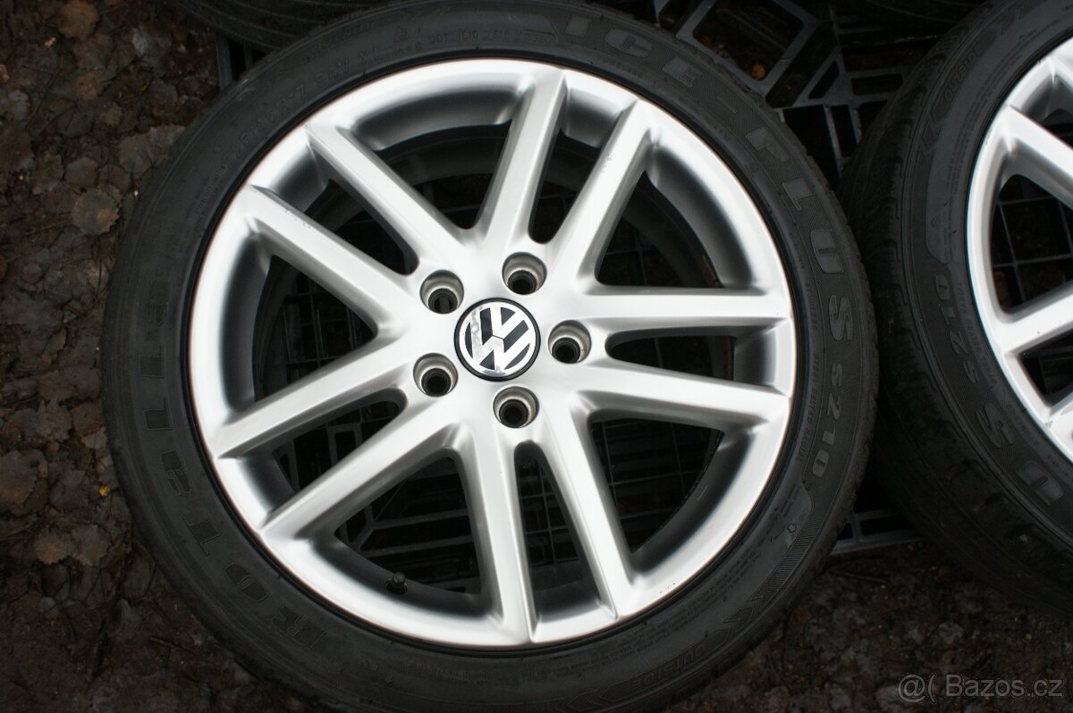 original VW a take Audi Seat Skoda sada alu kol R17 - 3