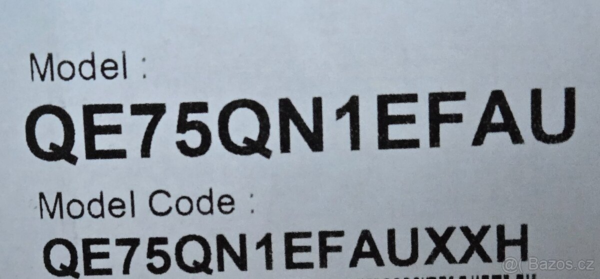 Televize Samsung QE75QN1EF 75″, Mini LED, 4K - 3