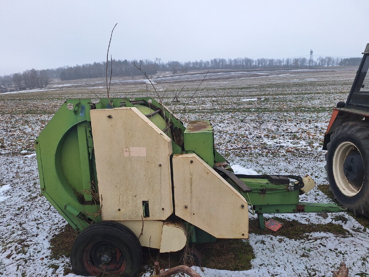 Lis na menší kulaté balíky - 3