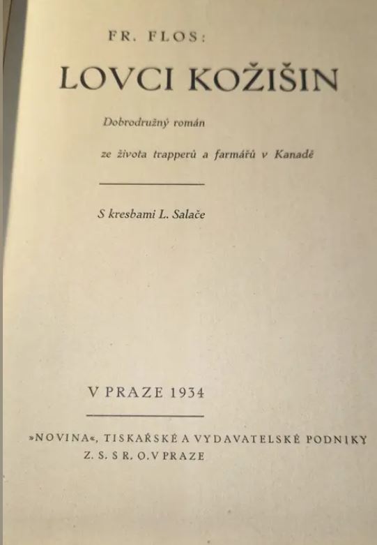 František Flos - Lovci kožišin, 1934. - 3